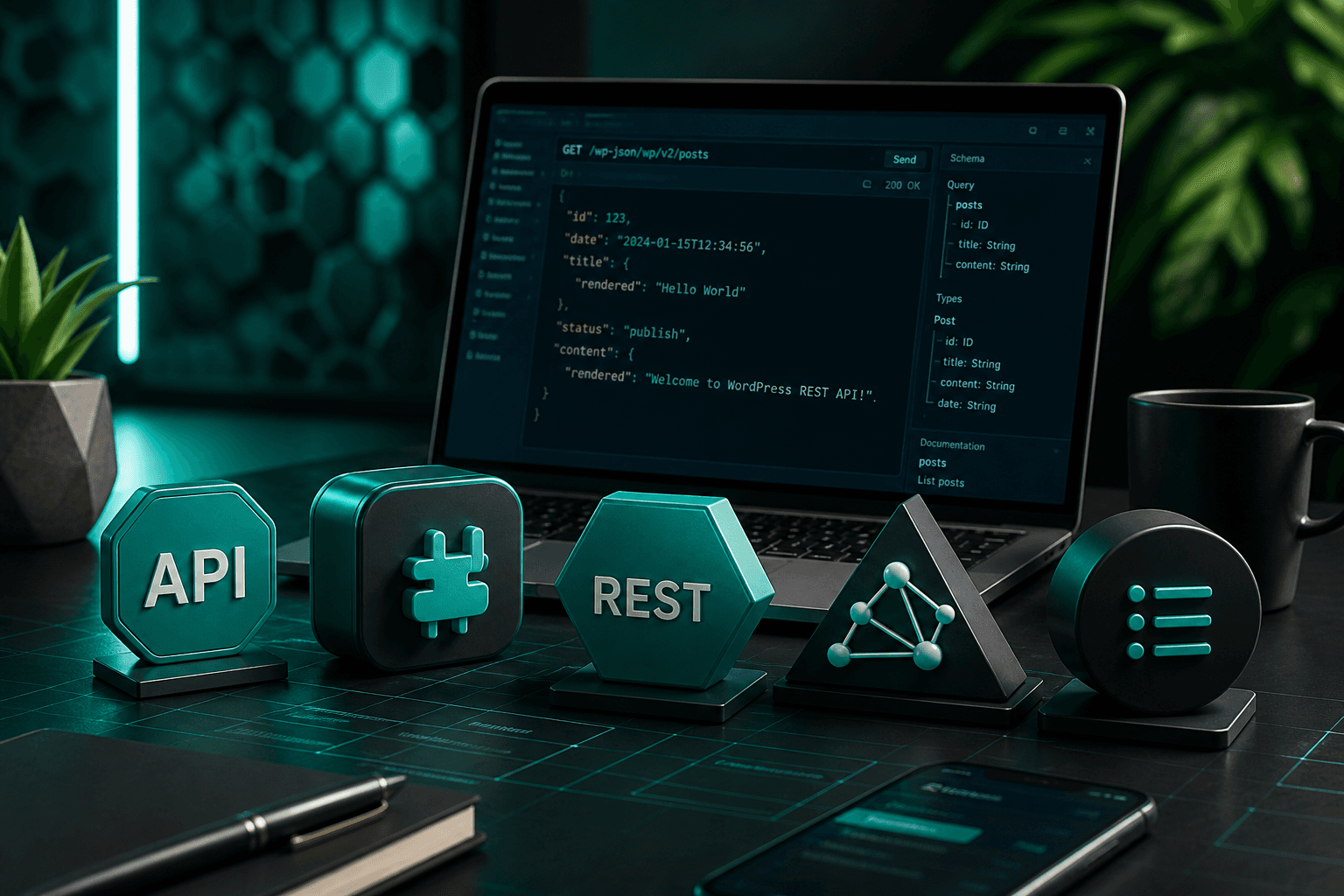 پلاگین، API و اپ موبایل